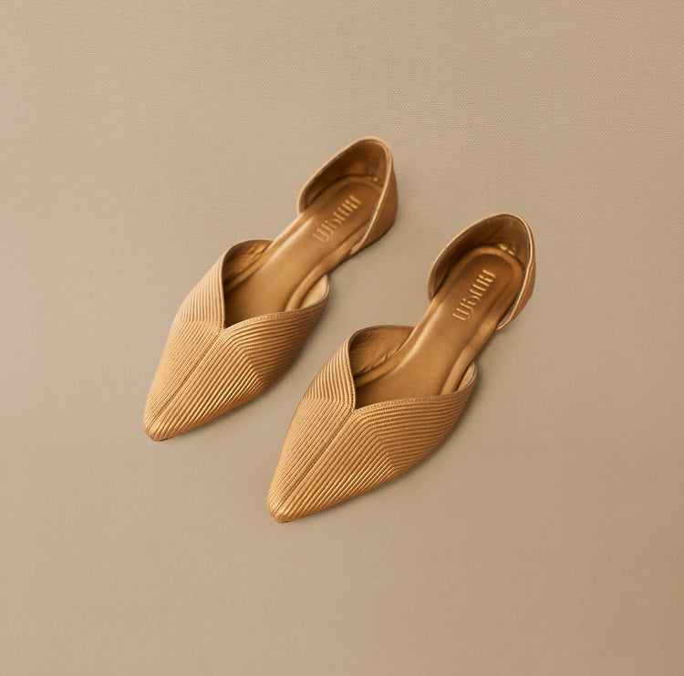 Zahra Point-toe Flats
