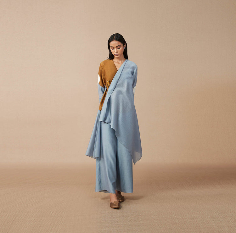 Naaila Wrap Tunic Set