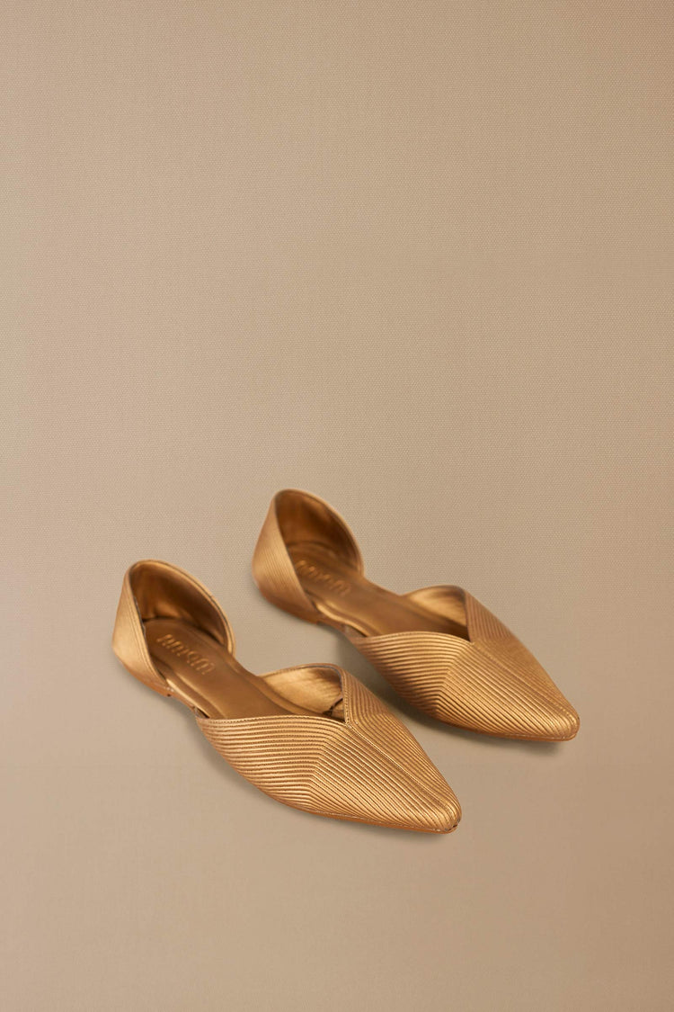 Zahra Point-toe Flats