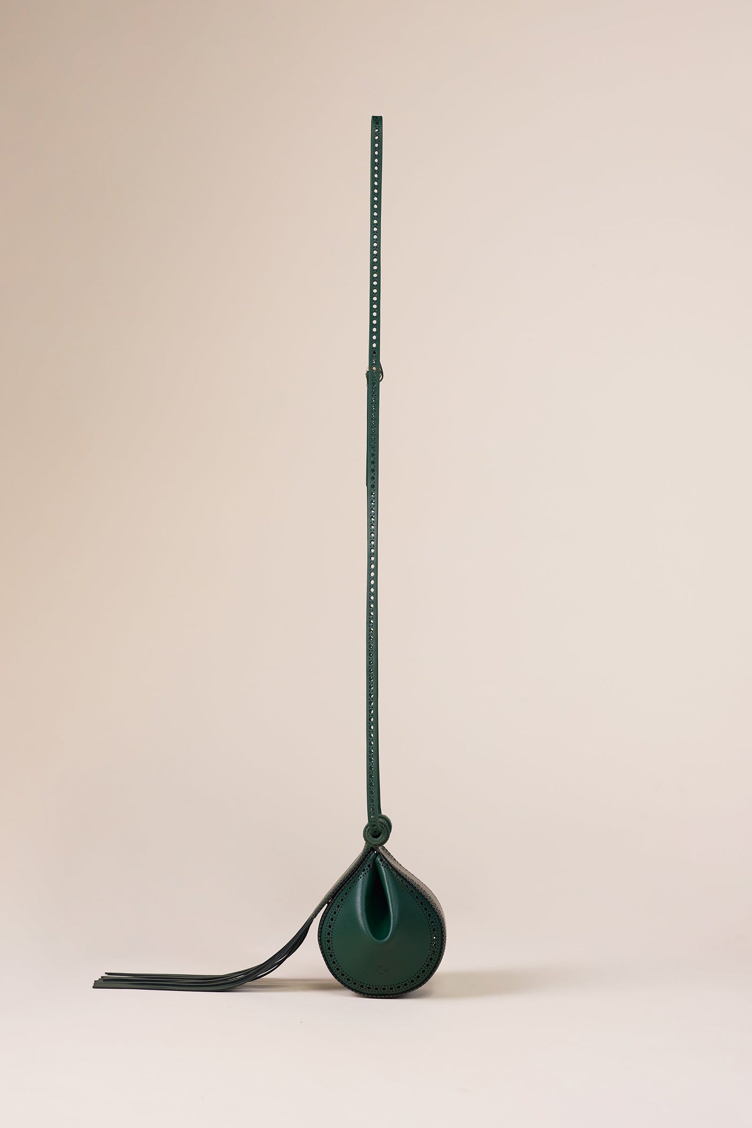 Faux Leather Zimri Bag – Green