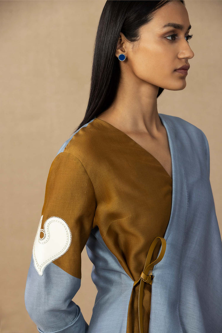 Naaila Wrap Tunic Set