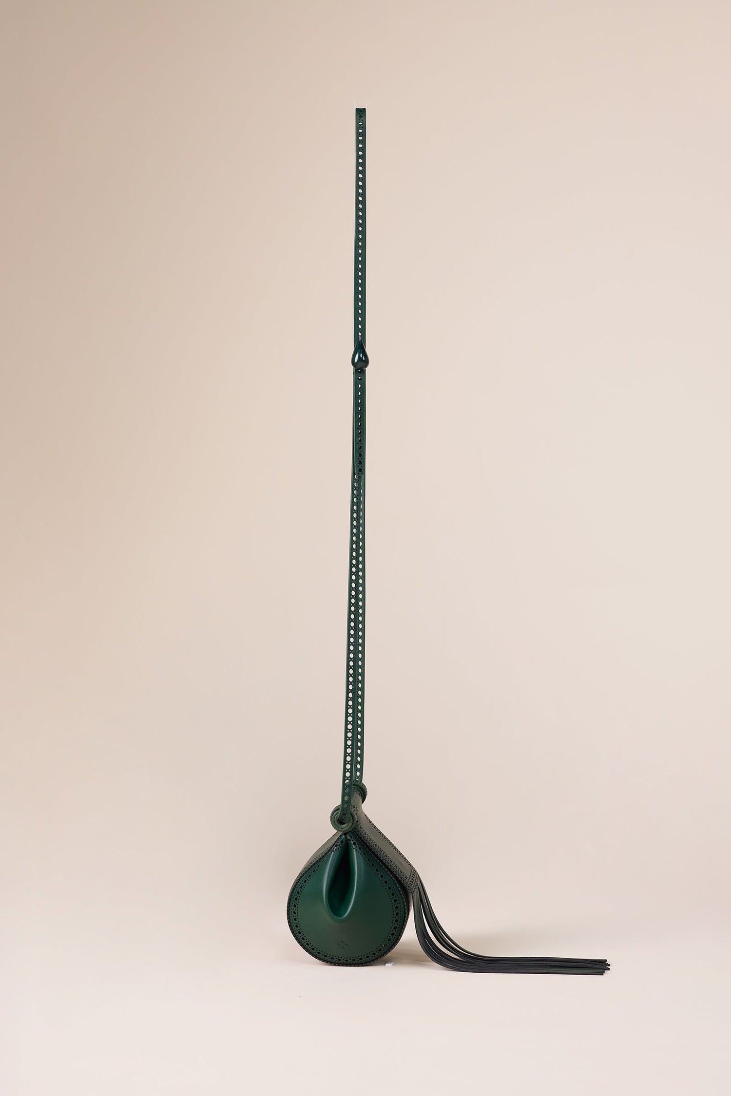 Faux Leather Zimri Bag – Green