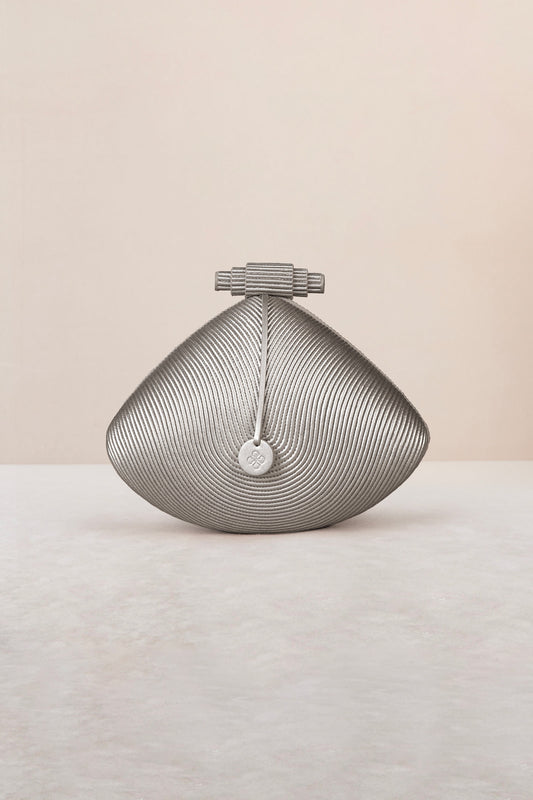 Faux Leather Iyana Clutch – Metallics