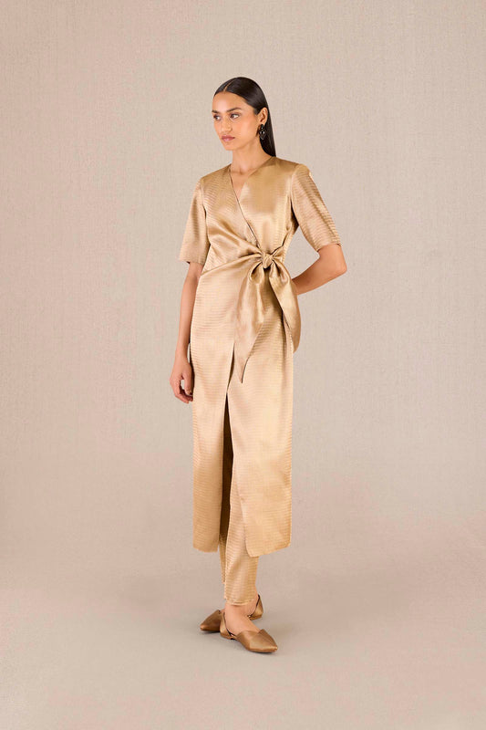 Brocade Urvi Tunic Set – Metallics