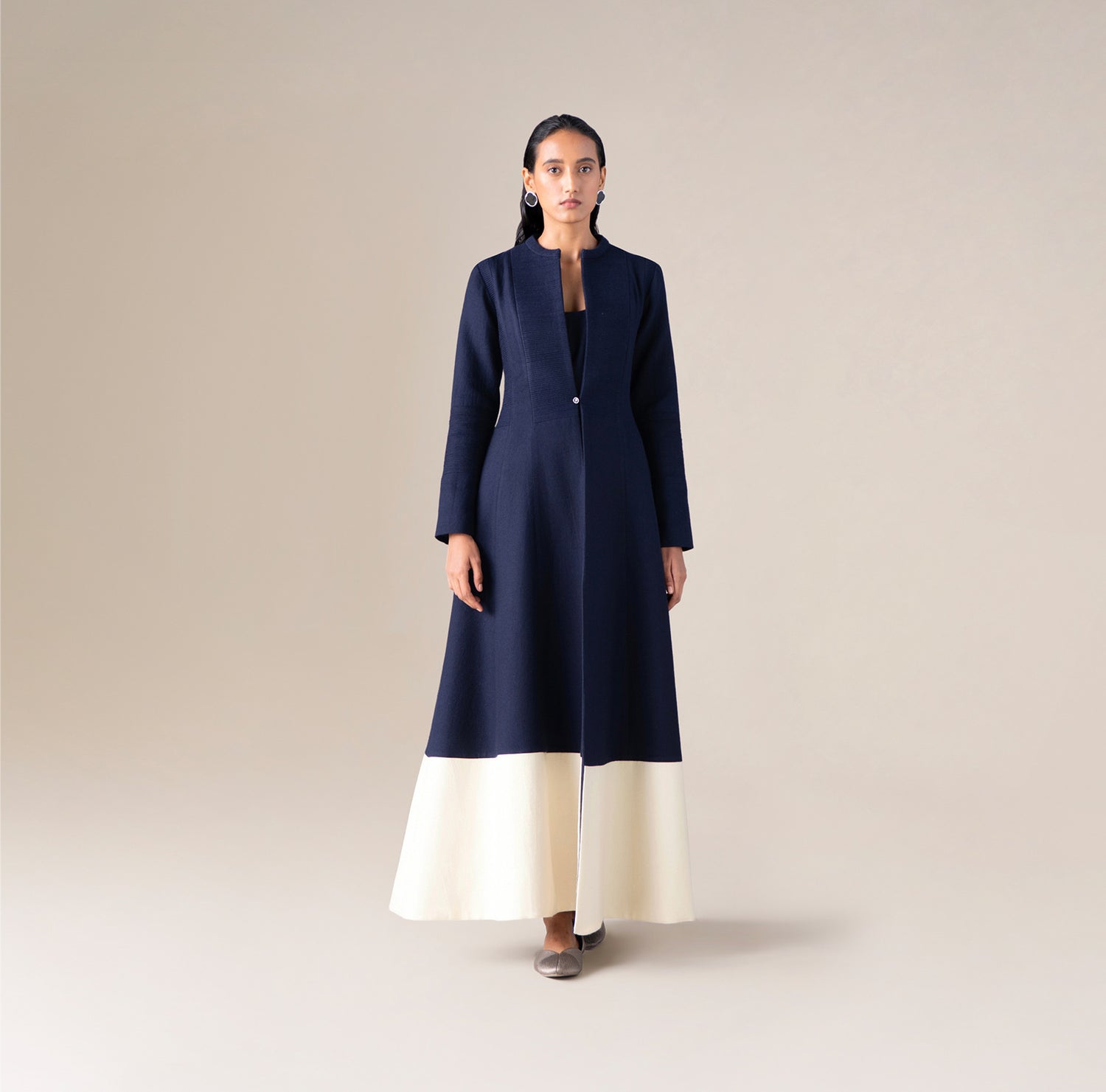  Wool Maha Jacket Set – Purple