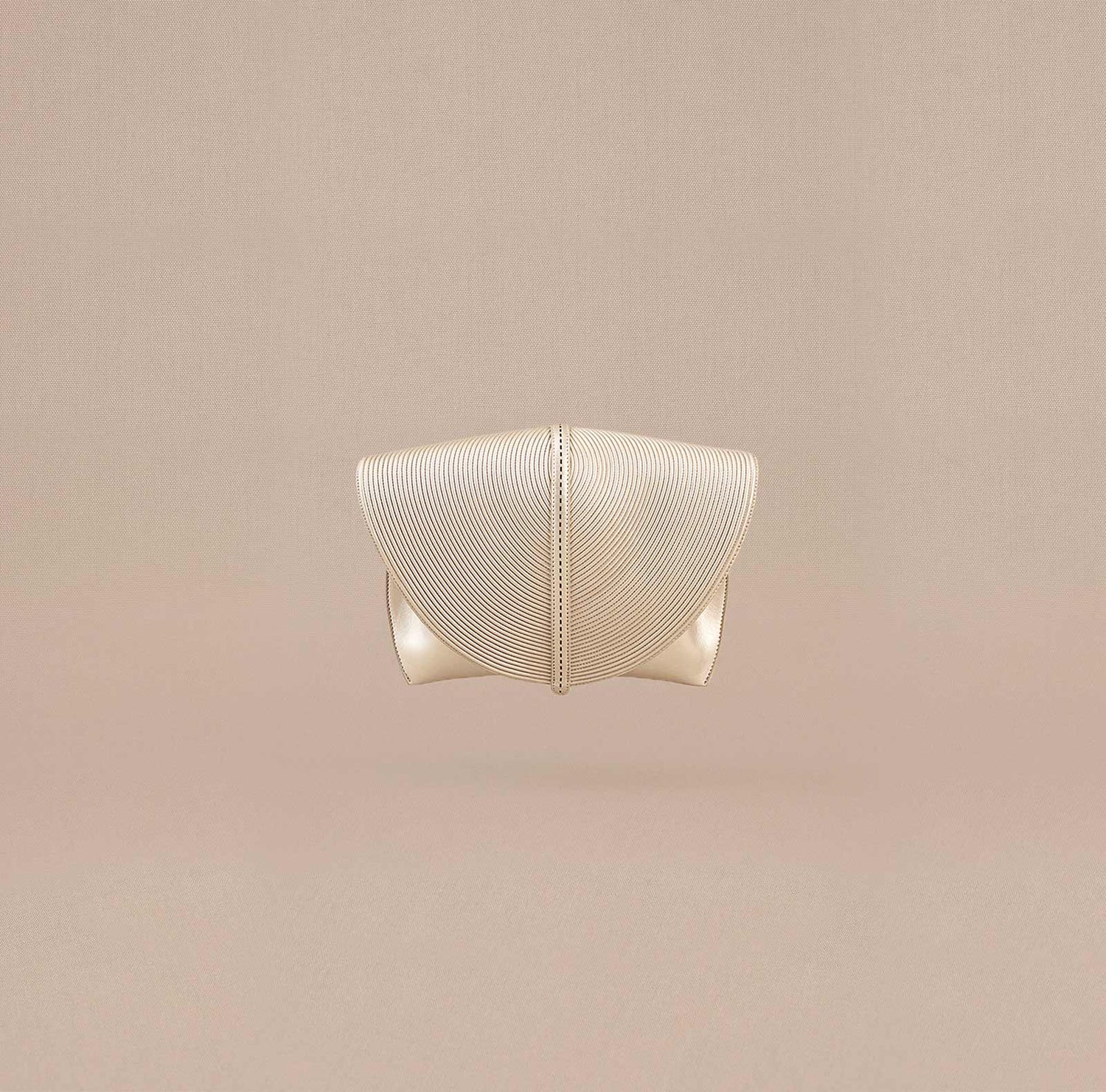 Myah Mini Clutch - Metallic Pearl 