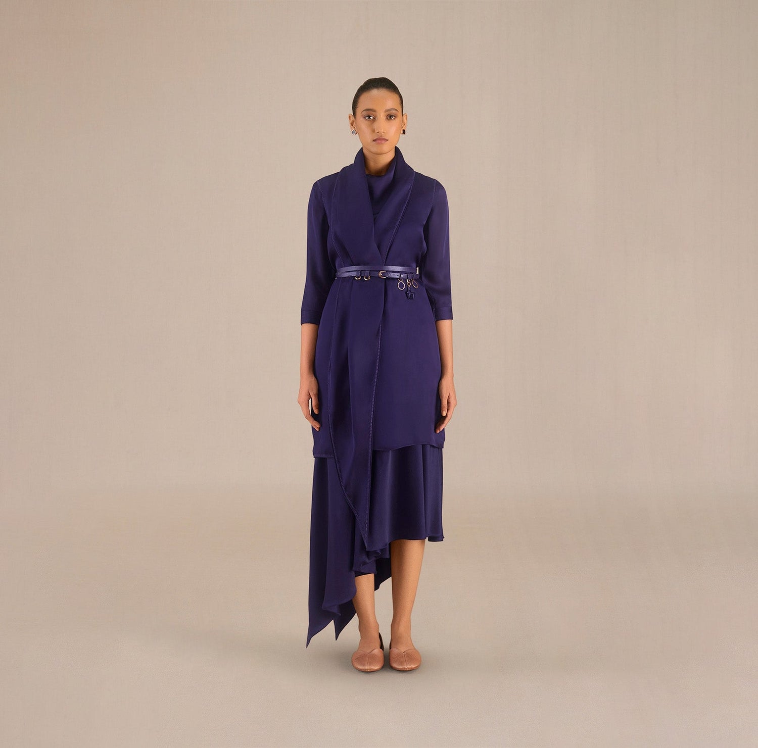 Sofi Tunic Set - Deep Purple 