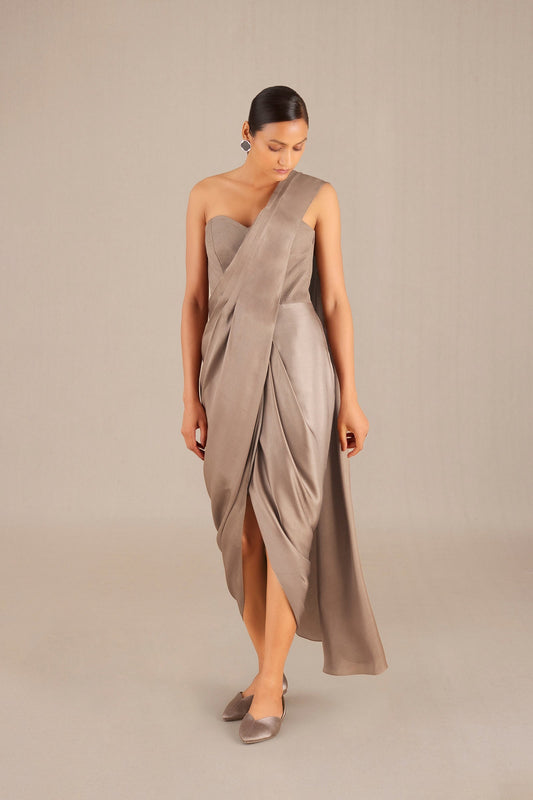 Lila Saree