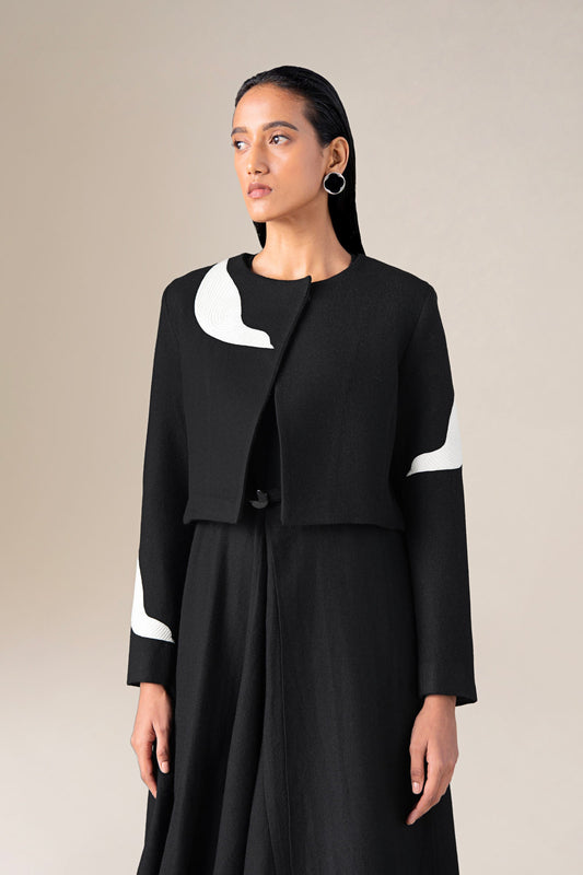 Wool Azmi Jacket – Black