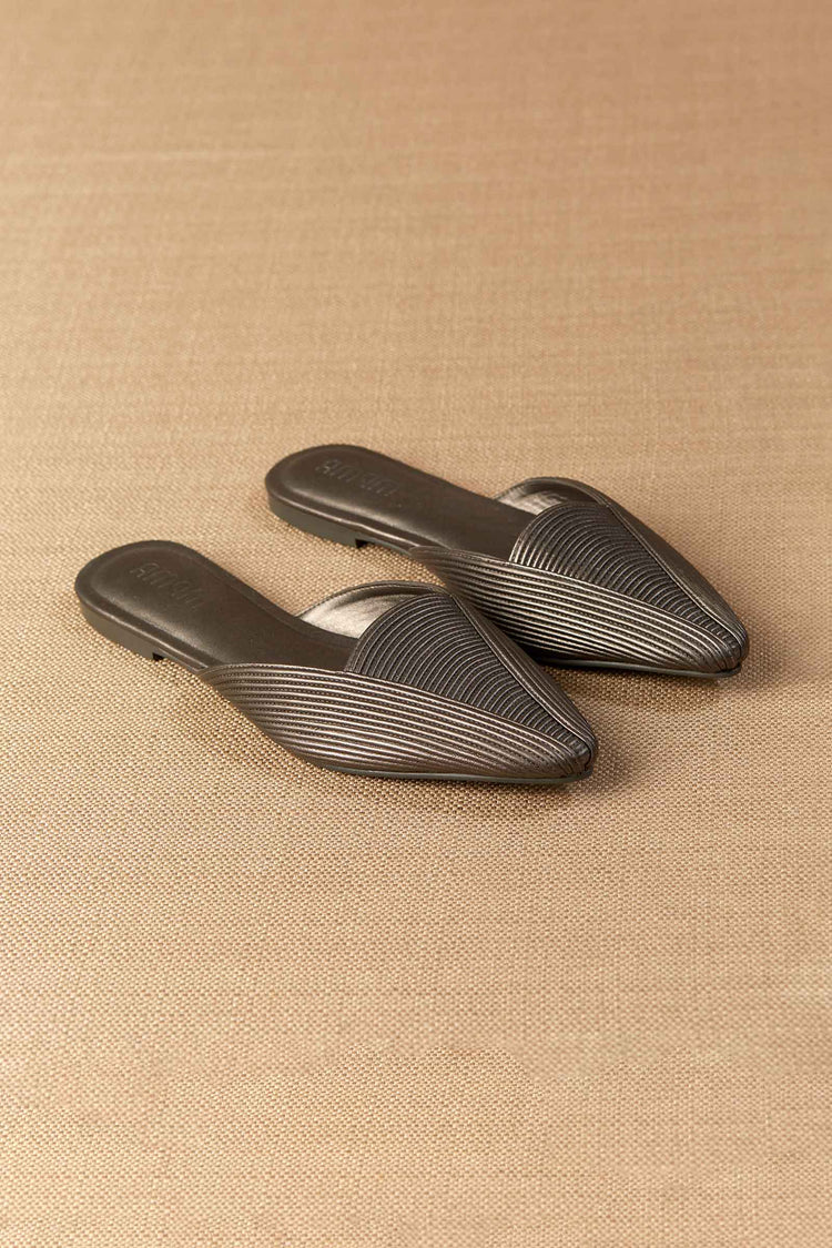 Ninah Mules - Gunmetal