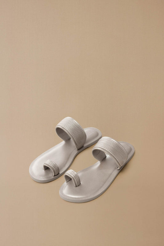 Faux Leather Renya Slip Ons – Metallics