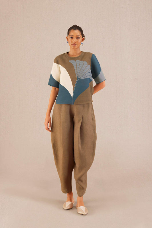 Linen Freya Co-ord Set – Beige
