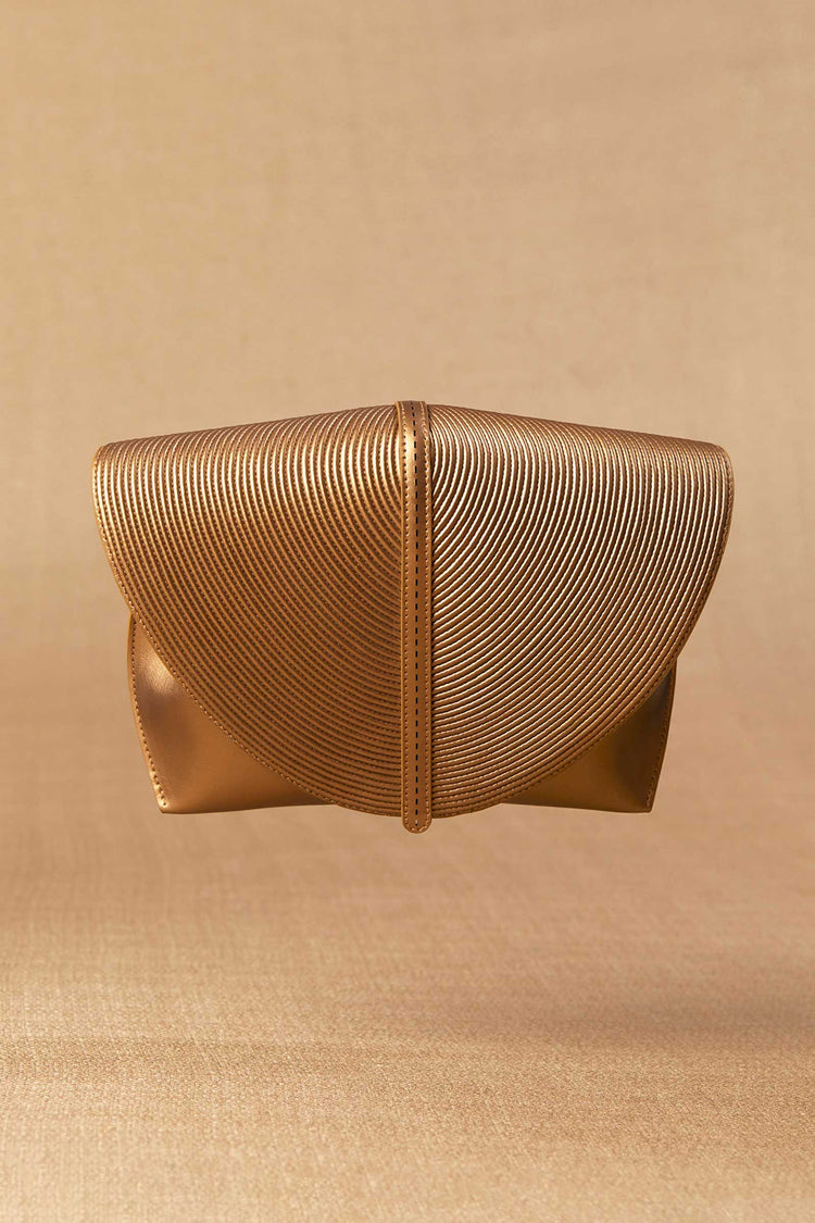 Myah Mini Clutch - Gold