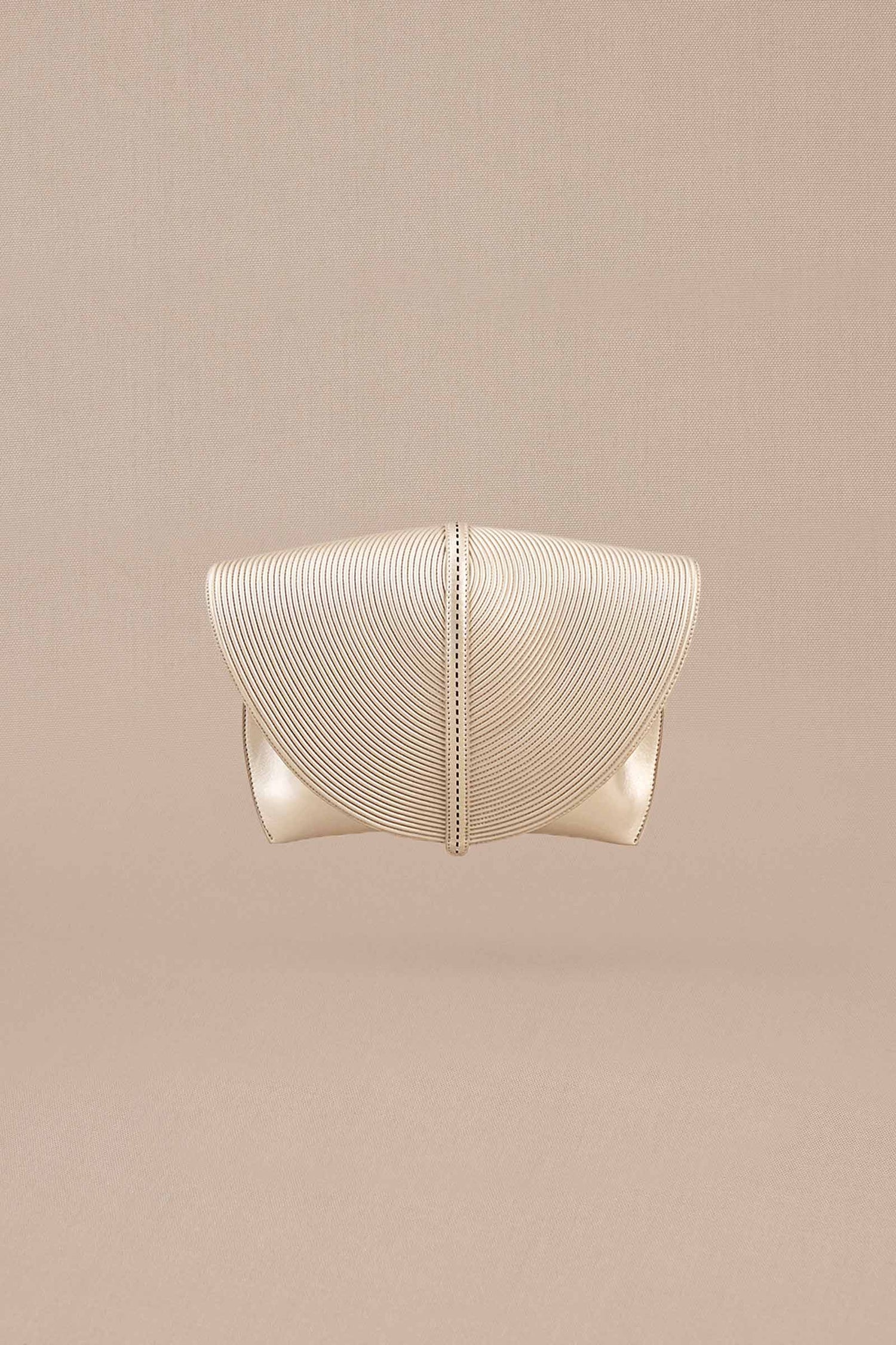 Myah Mini Clutch - Metallic Pearl 