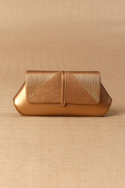 Izrah Clutch - Gold