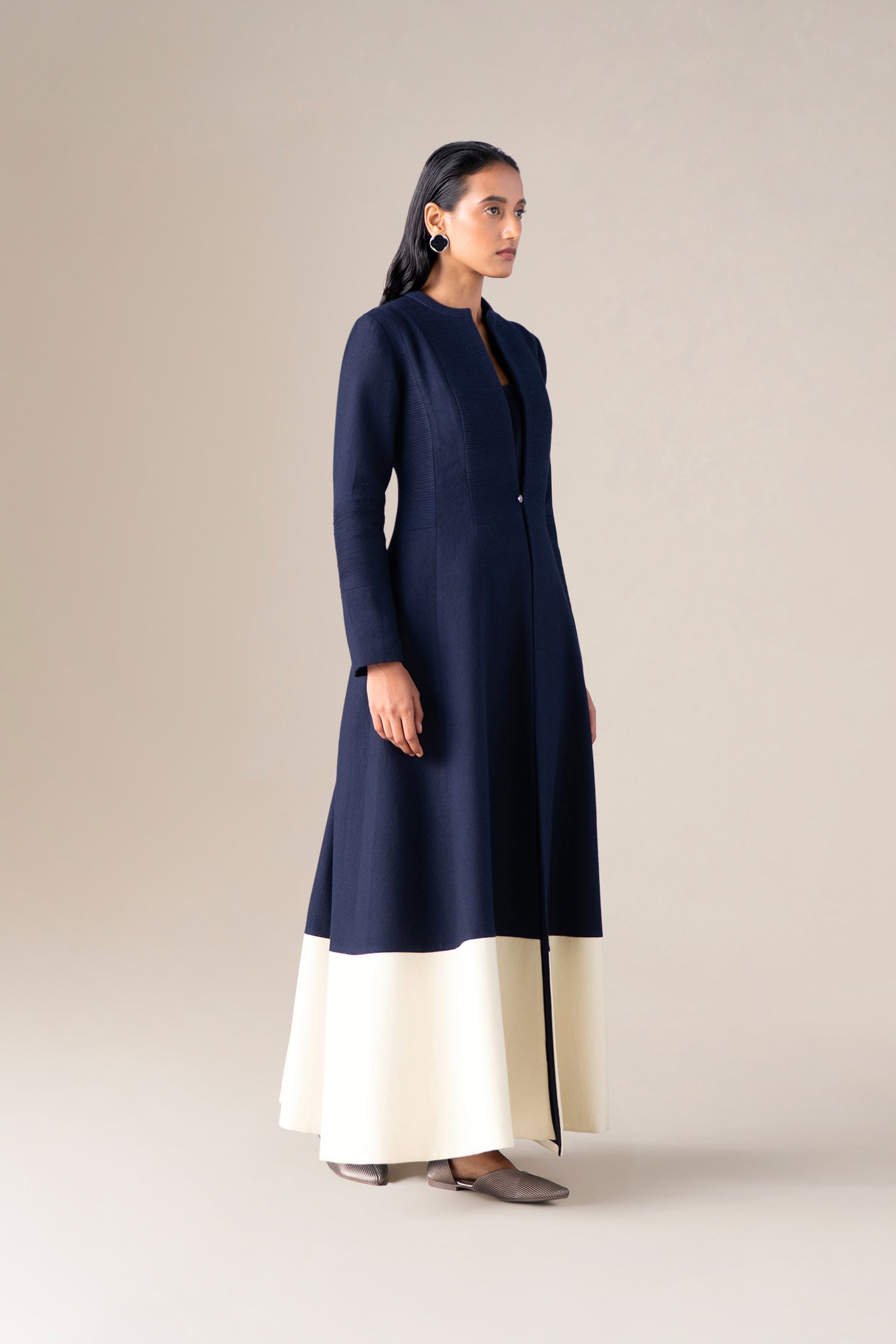  Wool Maha Jacket Set – Purple