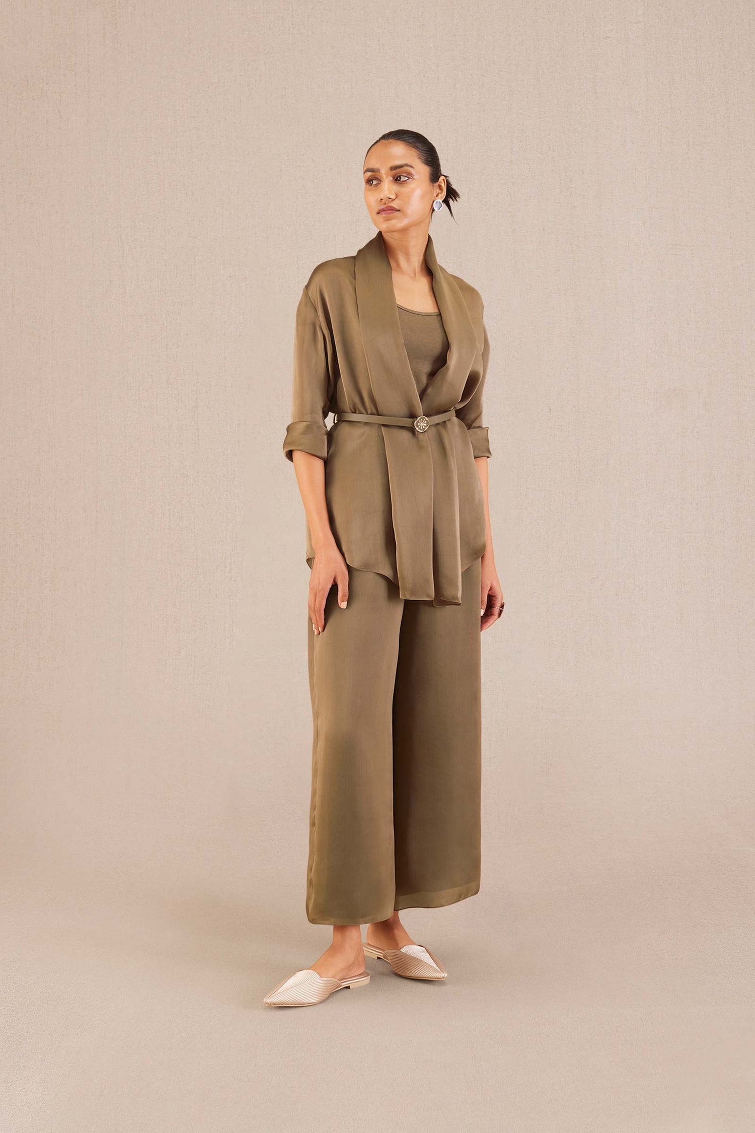 Mana Co Ord Set - Taupe