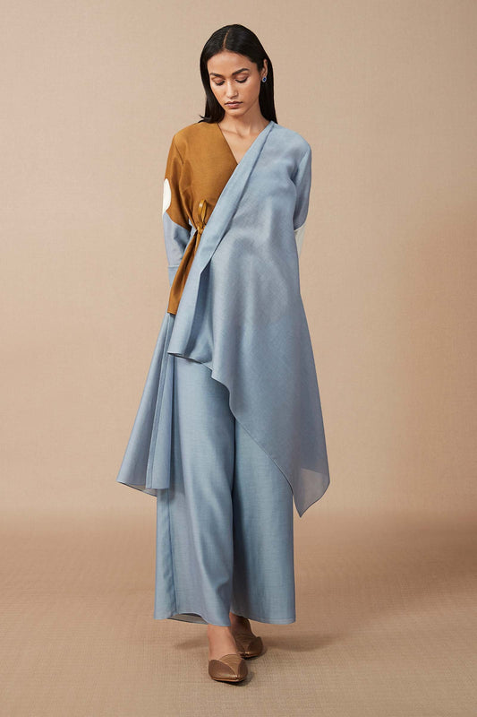 Naaila Wrap Tunic Set