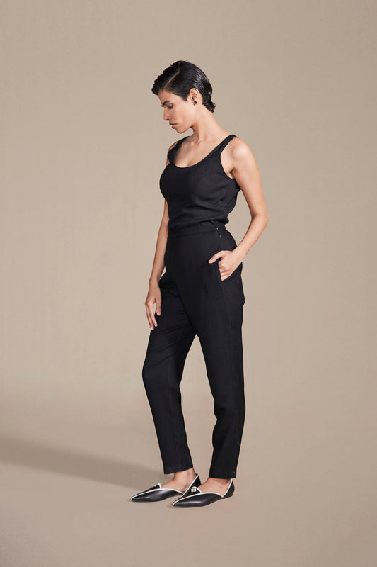 Wool Liana Pants – Black