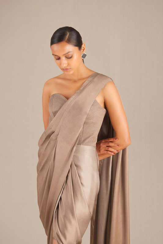 Lila Saree