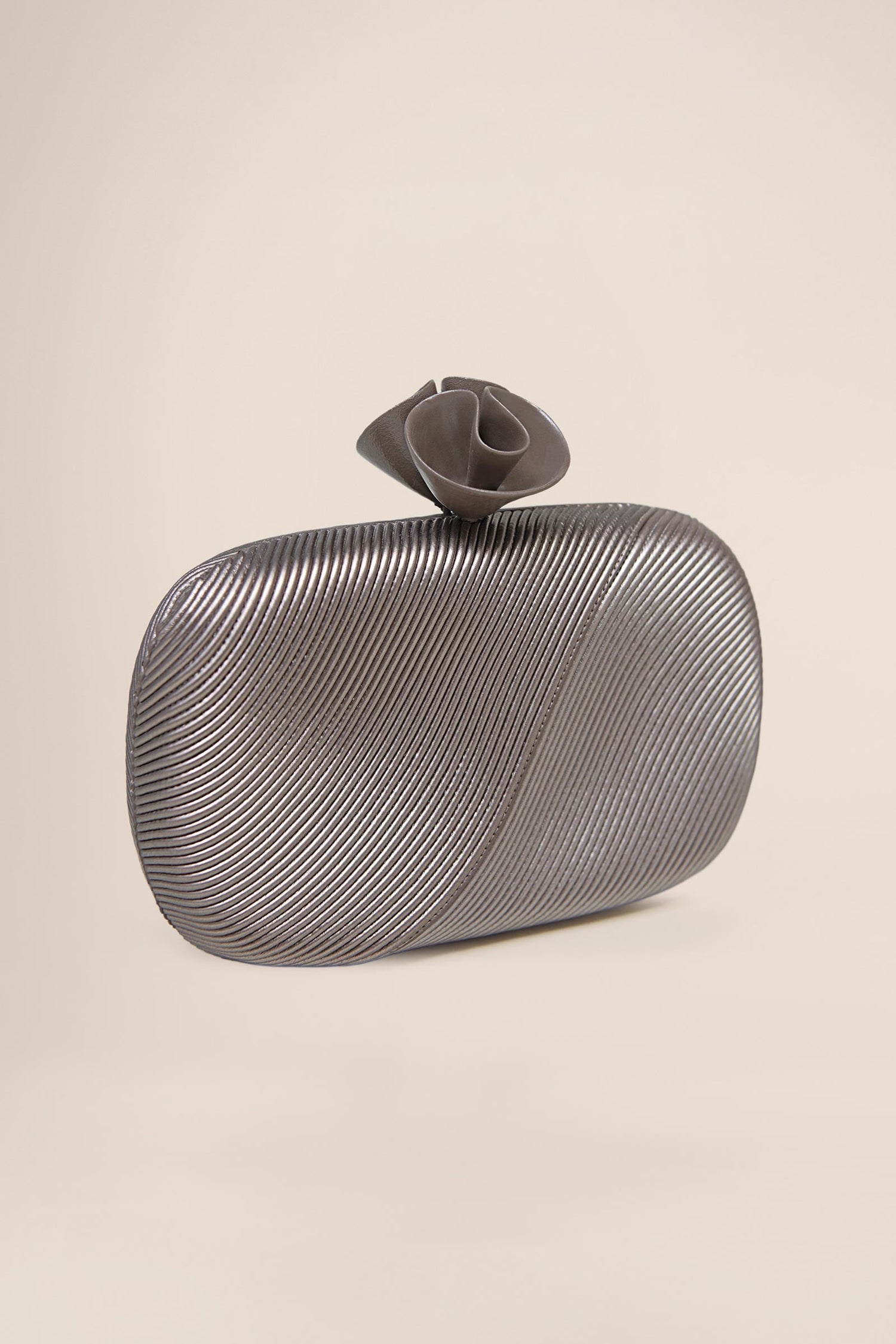   Faux Leather Kaizah Bag – Metallics
