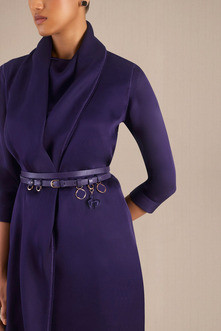 Sofi Tunic Set - Deep Purple