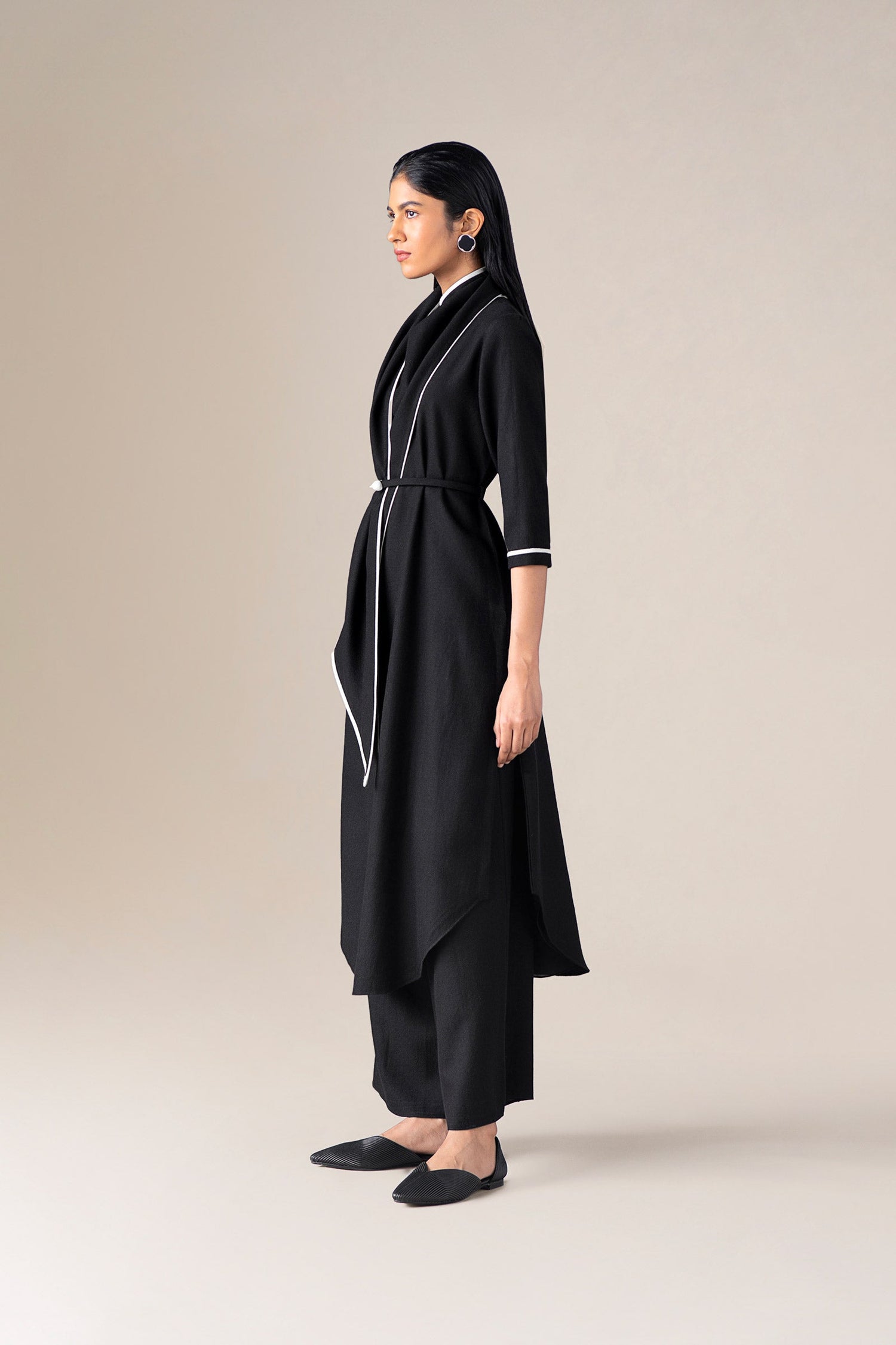  Wool Neiva Top – Black