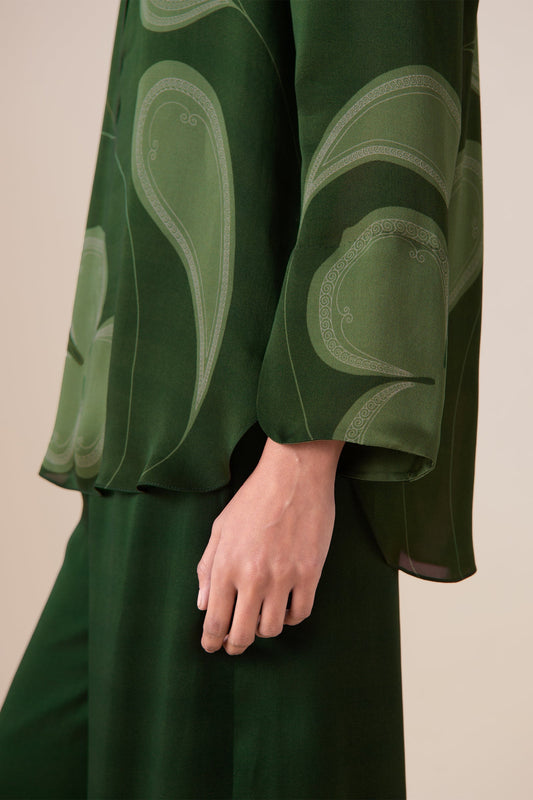 Organza Elah Shirt – Green
