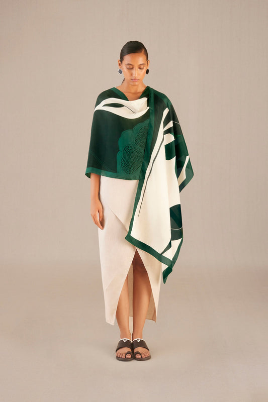 Asah Scarf - Pine Green