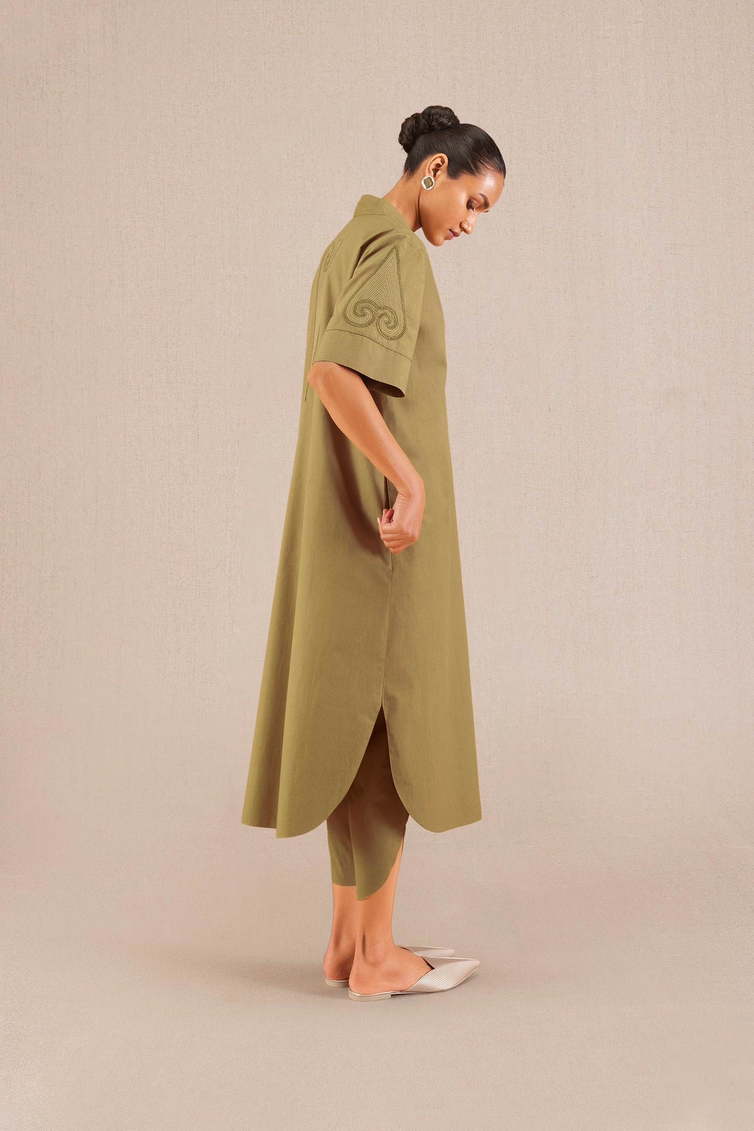 Eira Tunic Set - Green Tea