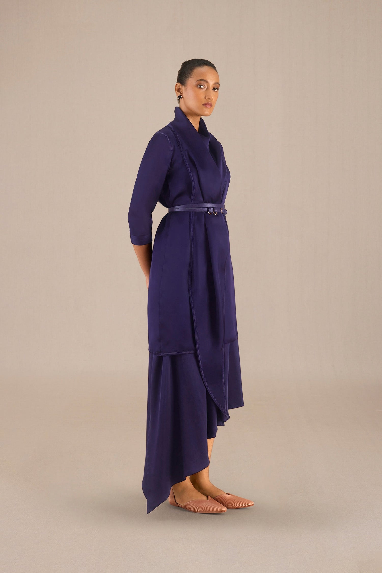 Sofi Tunic Set - Deep Purple 