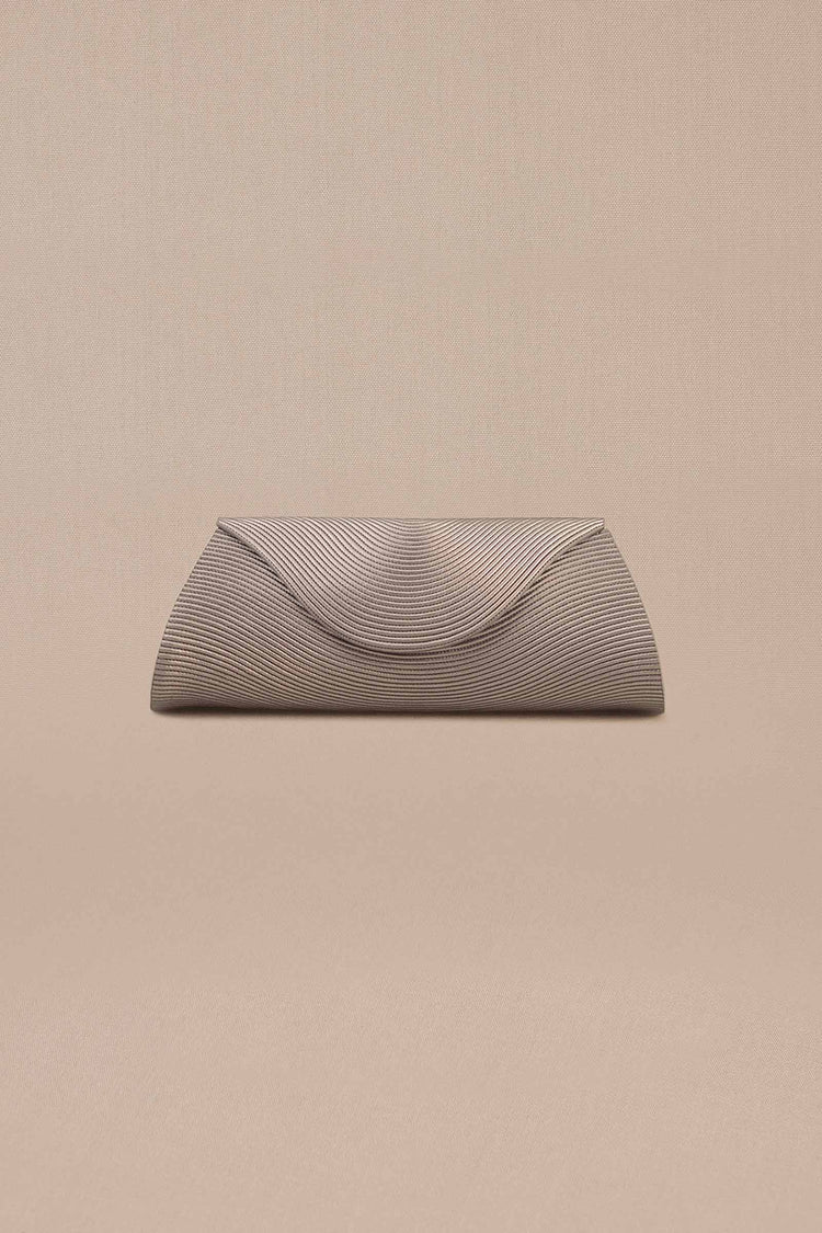 Ida Clutch - Metallic Toose  