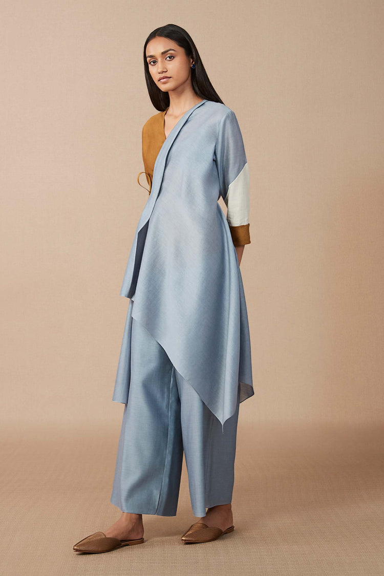 Naaila Wrap Tunic Set