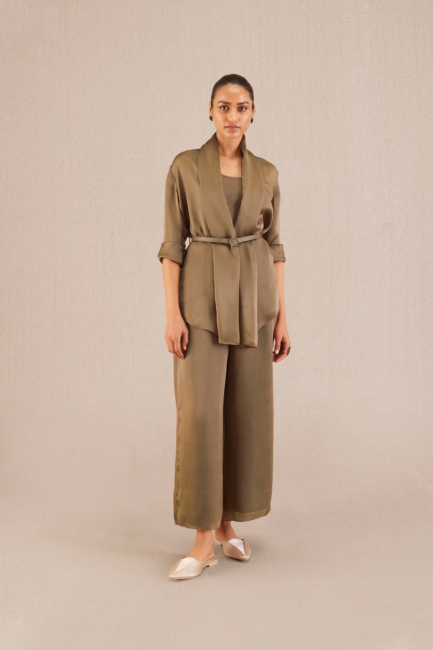 Mana Co Ord Set - Taupe