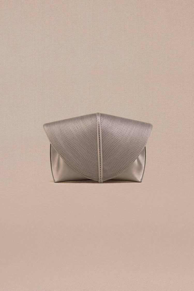 Myah Clutch - Metallic Toosh