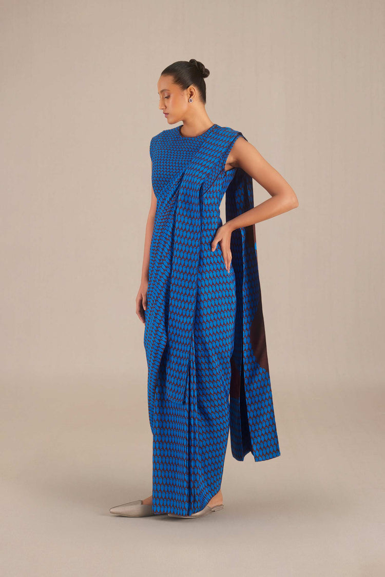 Ainaz Saree - Cobalt