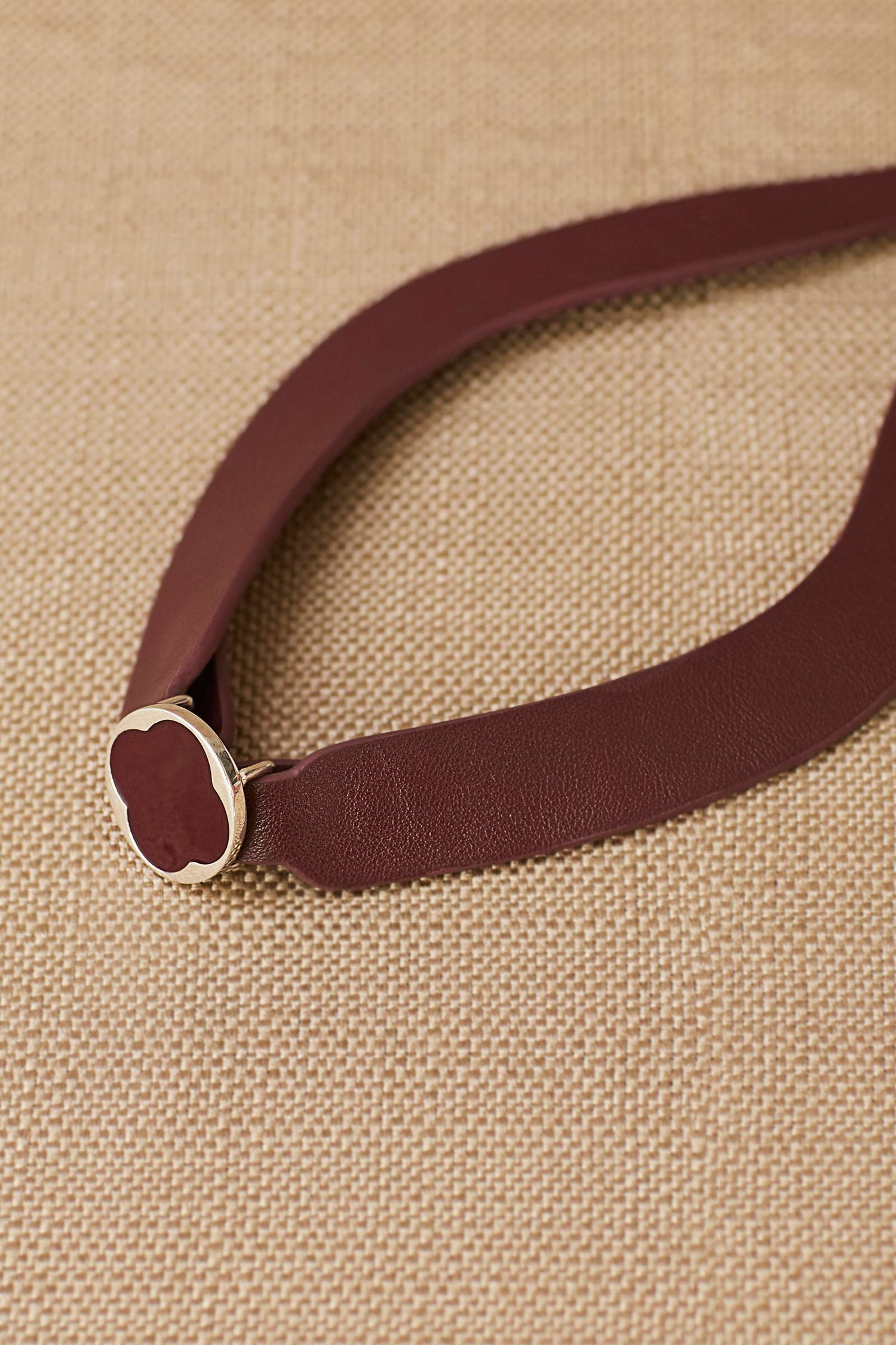 Ellie Neck Piece - Burgundy 