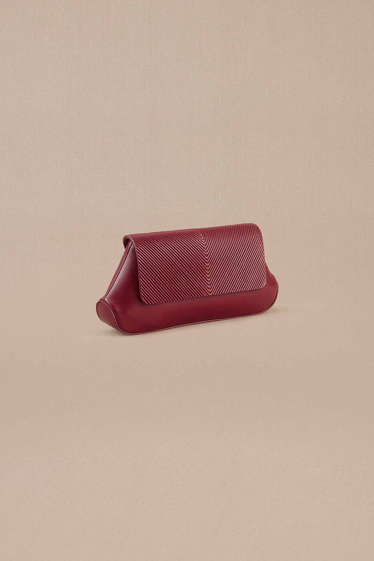 Azra Clutch - Wine