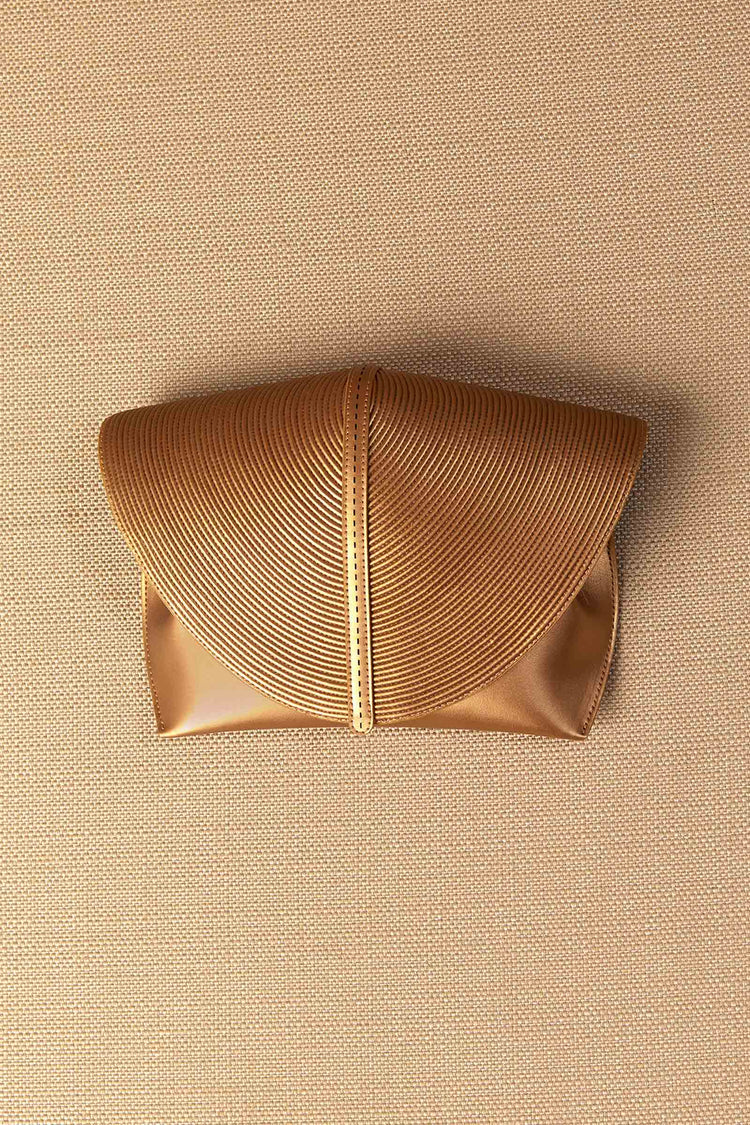 Myah Clutch - Gold