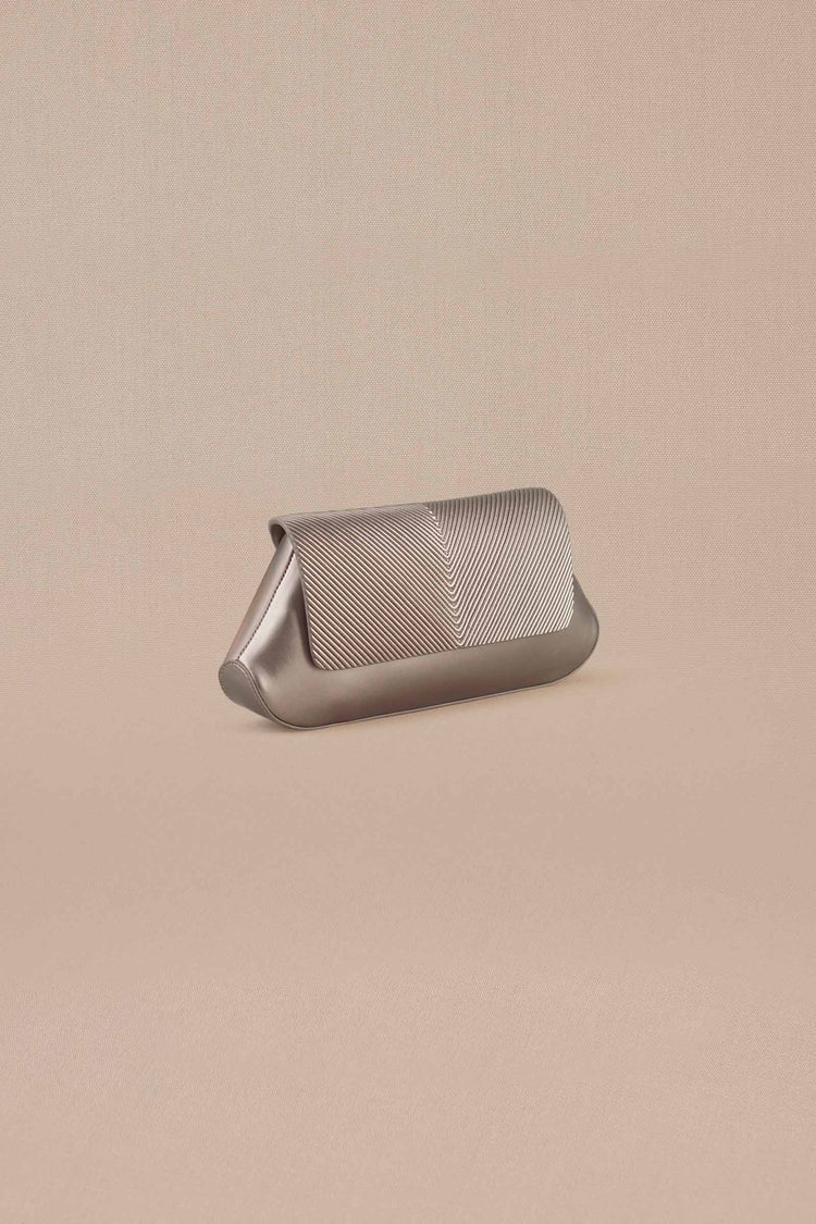 Azra Clutch - Metallic Toose