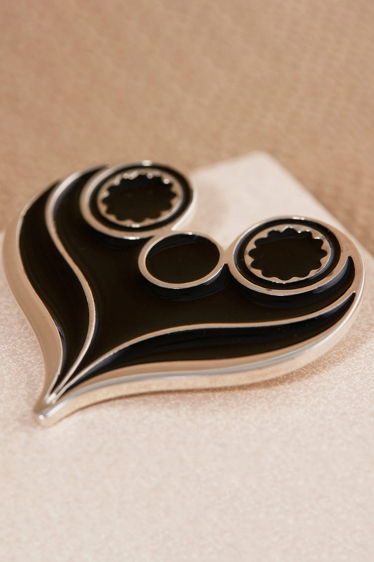 Ameya Brooch - Black