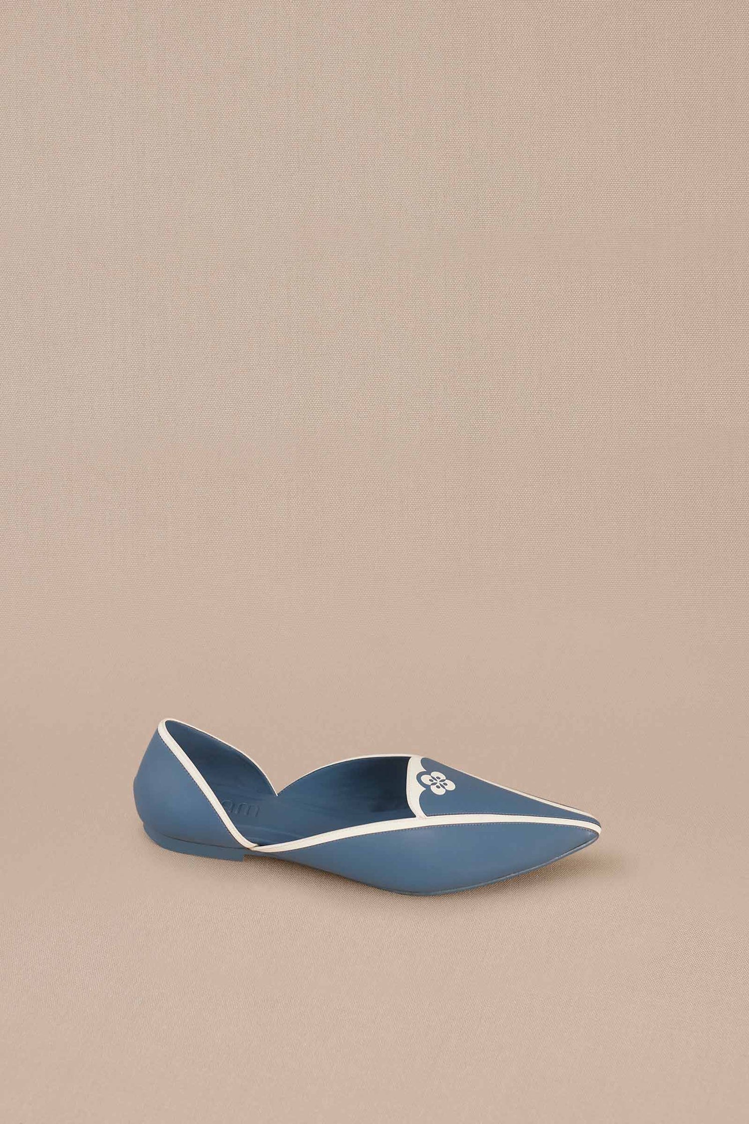 Elena Point Toe Flats - Teal