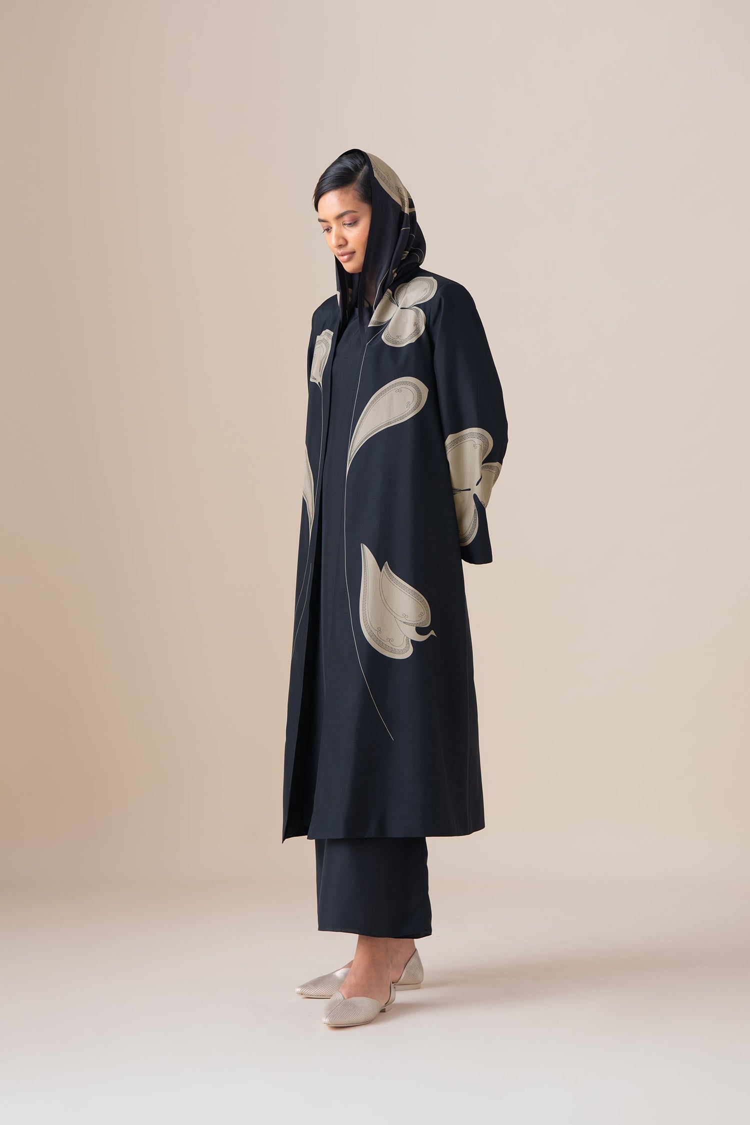  Habutai Mazira Jacket – Black