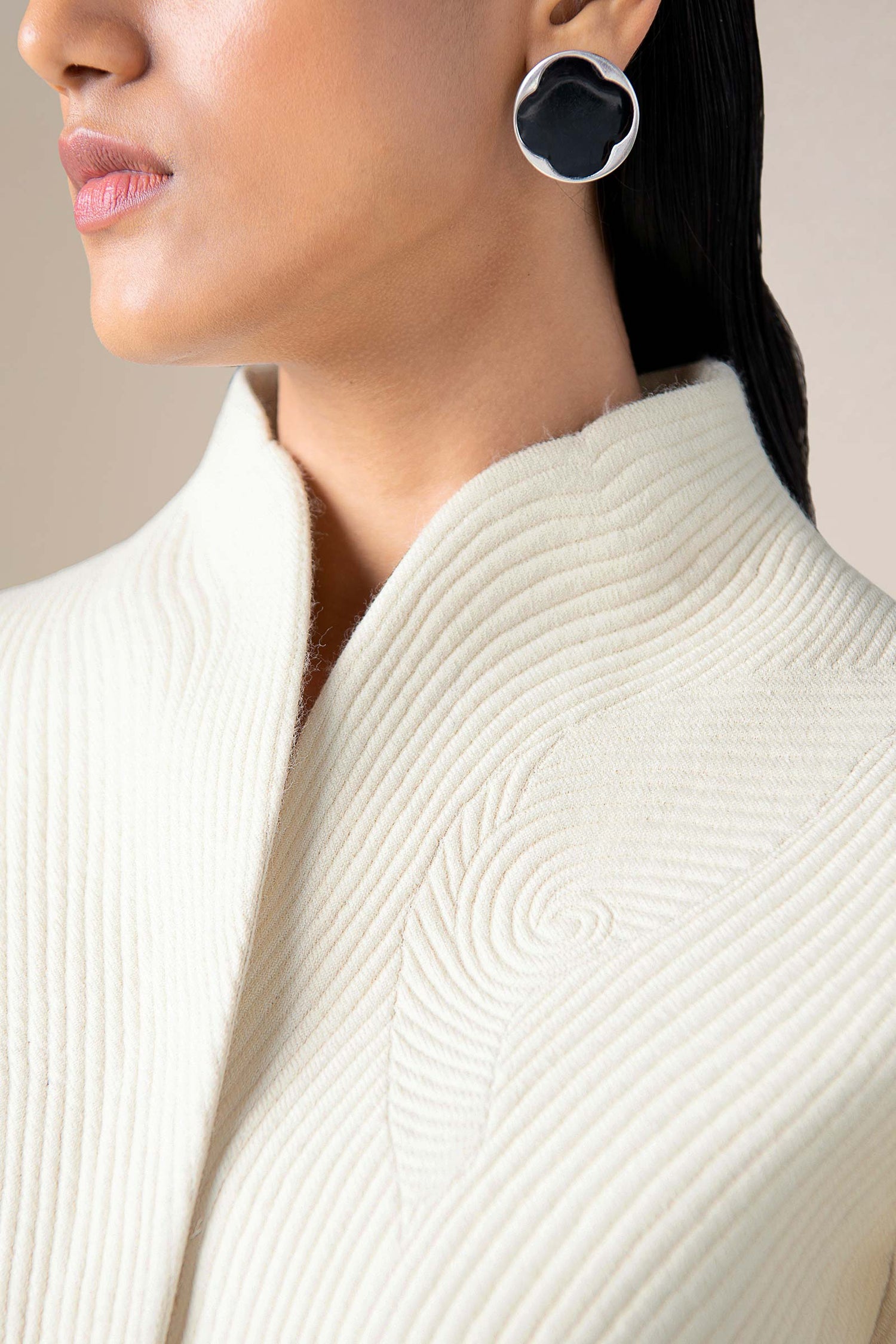  Wool Zima Jacket – Ivory