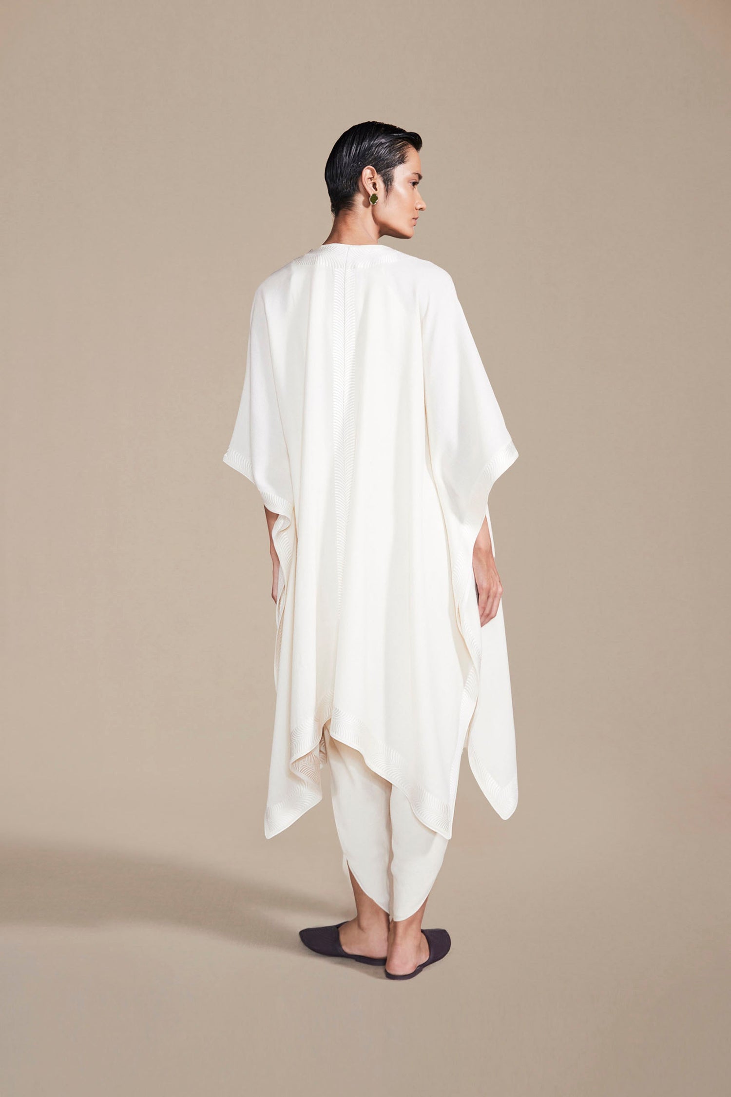 Adarah Cape Set - Ivory