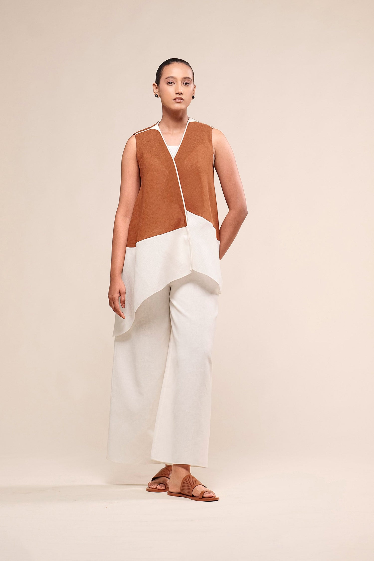  Linen Oren Jacket – Beige