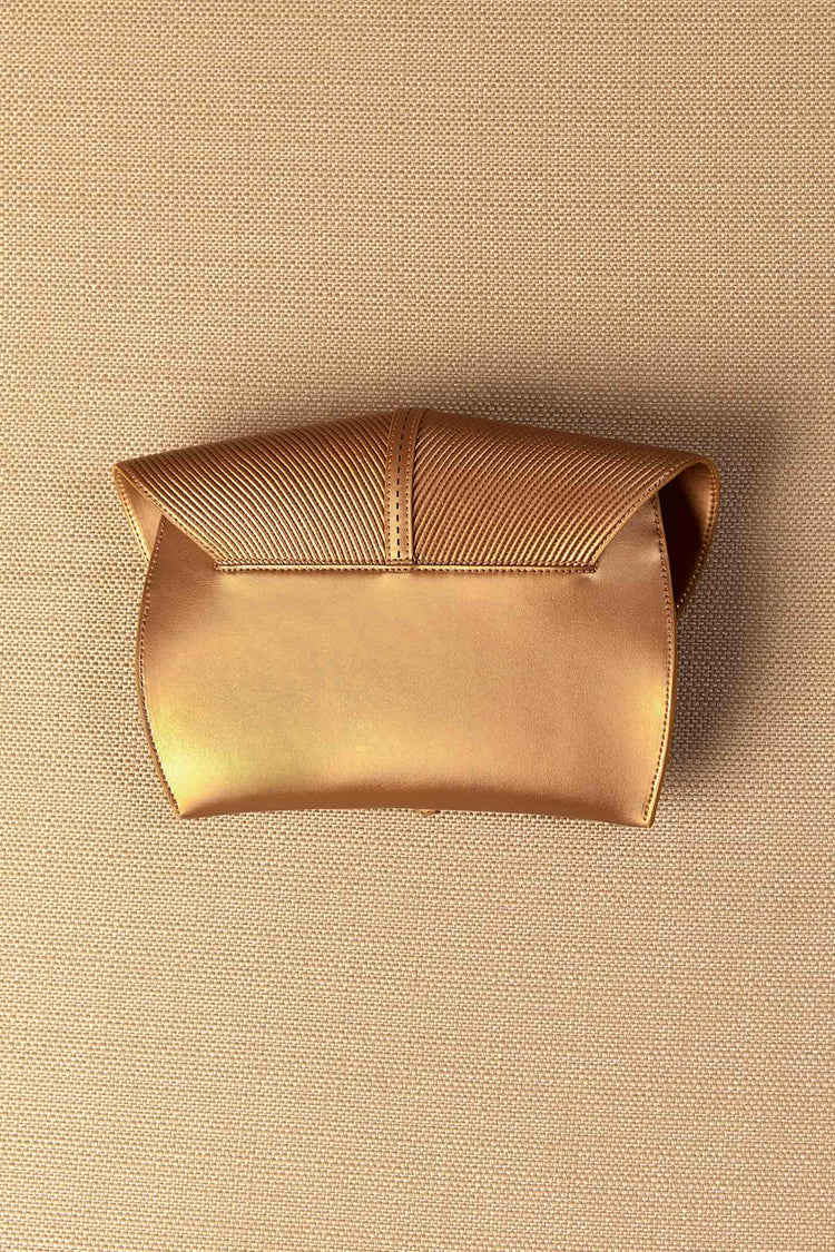 Myah Mini Clutch - Gold