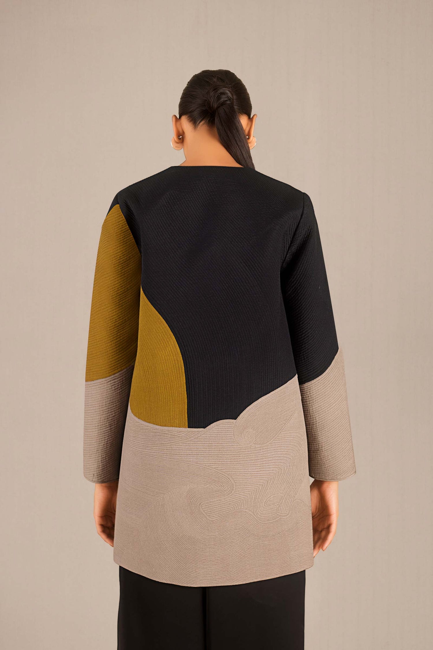 Aanisah Jacket - Black 