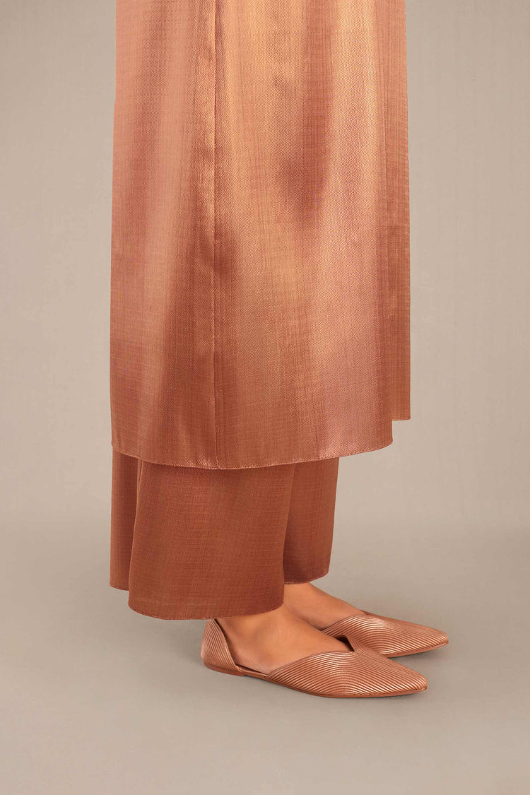 Aksa Tunic Set - Metallic Copper 