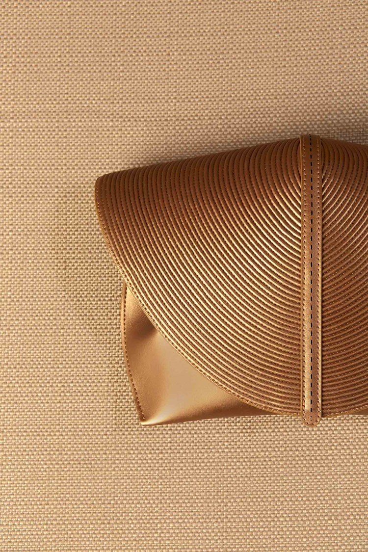 Myah Mini Clutch - Gold